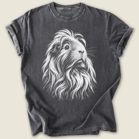 The Grandest Piggy T-shirt-Tee-Pepper-Guinea Pig Culture