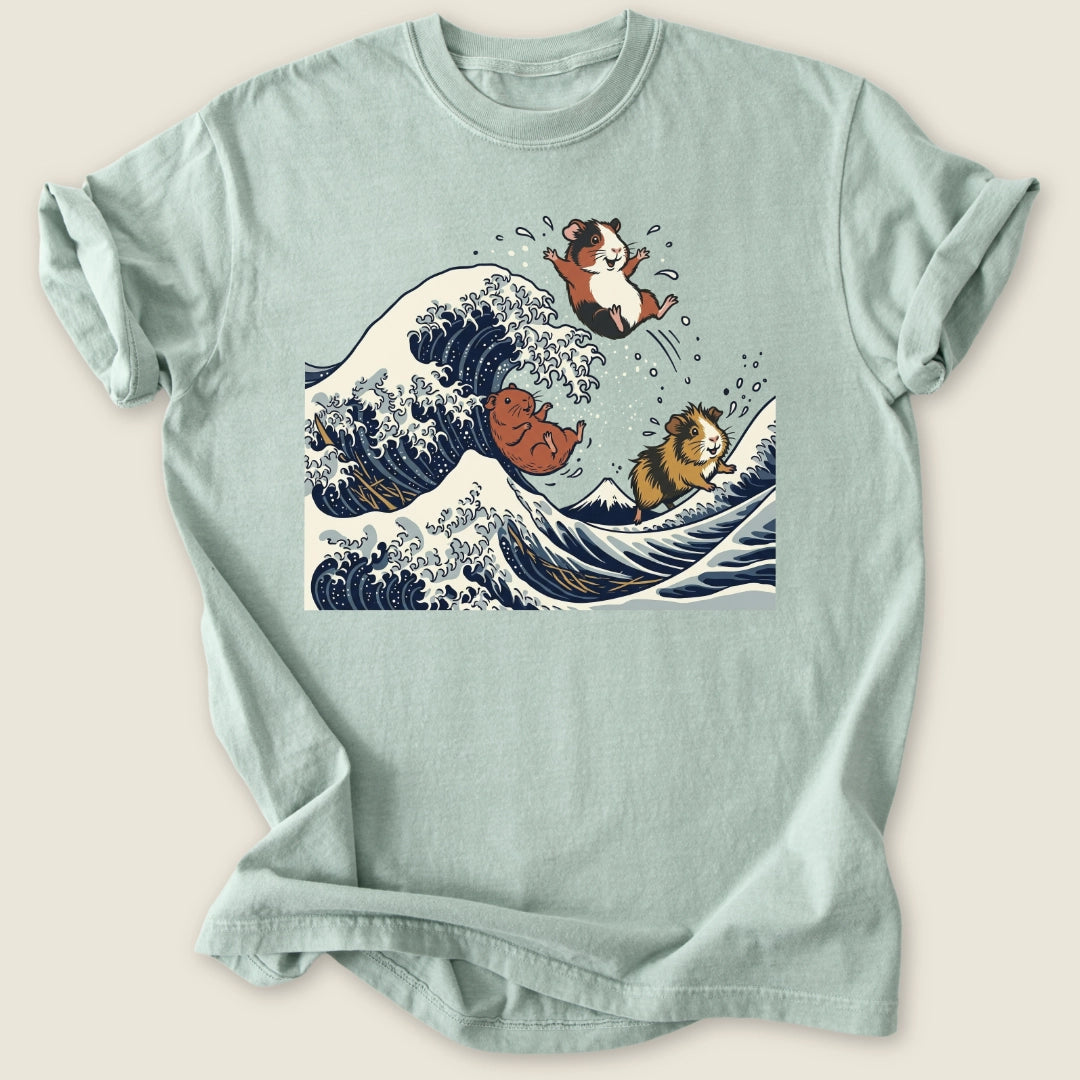 The Great Wheek T-shirt-Tee-Bay-Guinea Pig Culture