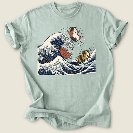 The Great Wheek T-shirt-Tee-Bay-Guinea Pig Culture