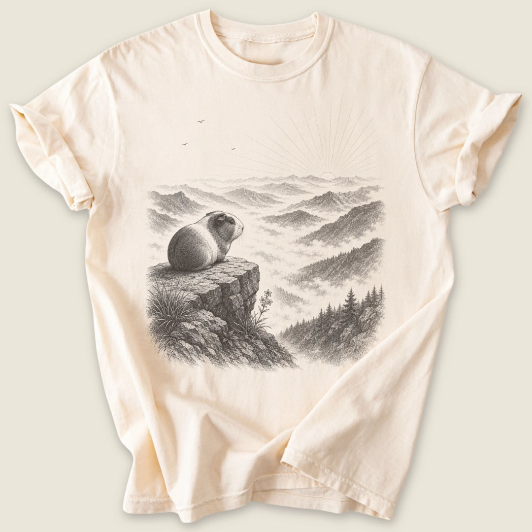 The Overlook T-shirt-Tee-Ivory-Guinea Pig Culture