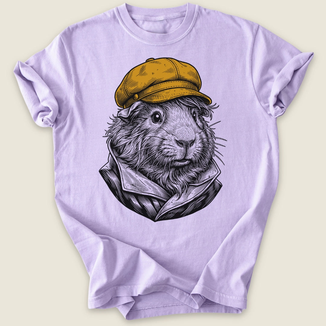The Salty Cavy T-shirt-Tee-Orchid-Guinea Pig Culture