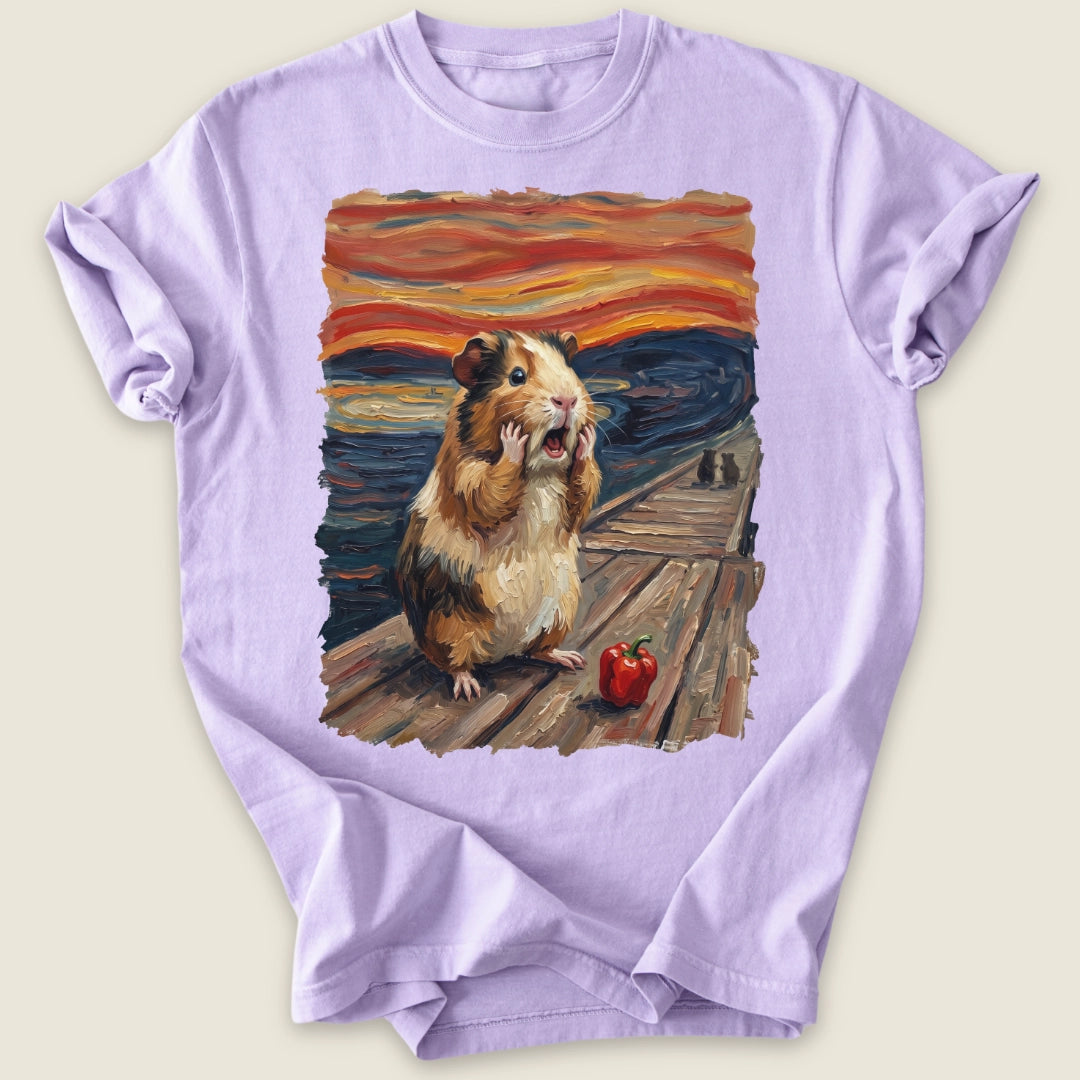 The Wheek T-shirt-Tee-Orchid-Guinea Pig Culture