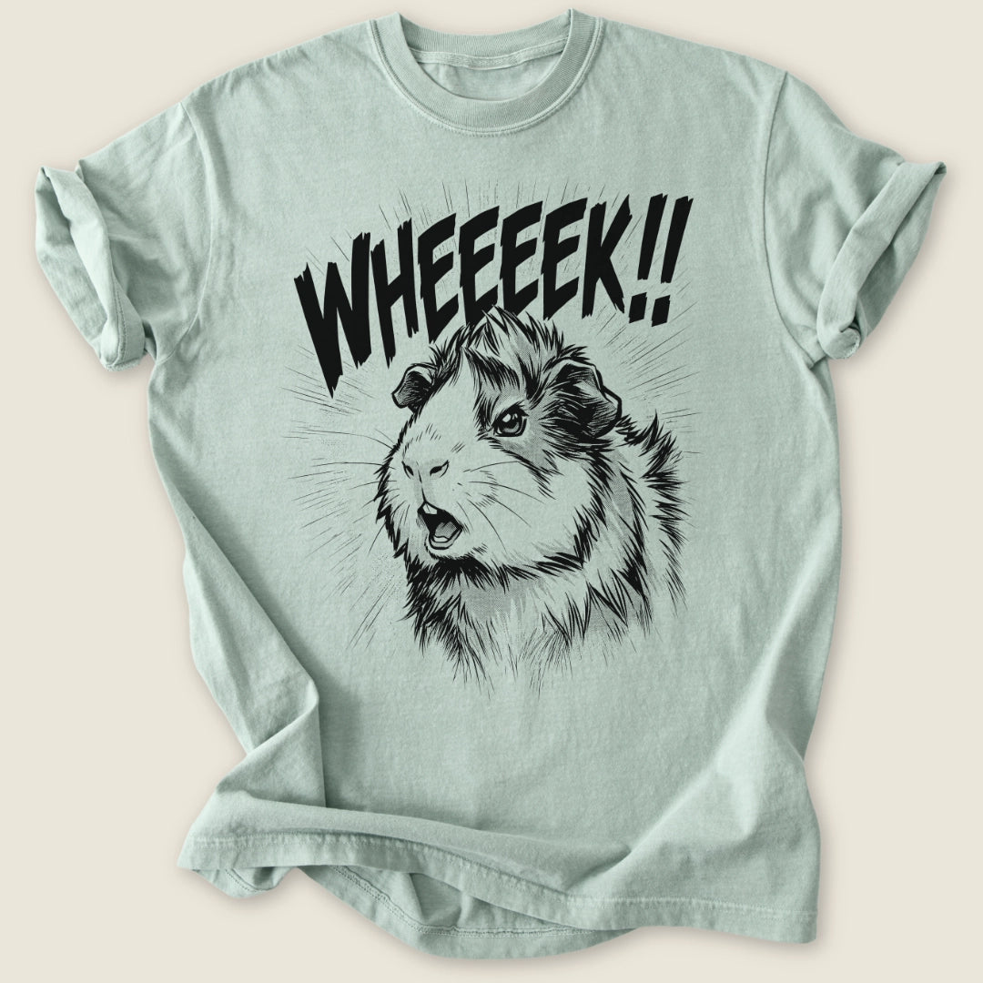 WHEEEEK!! T-shirt-Tee-Bay-Guinea Pig Culture