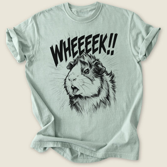 WHEEEEK!! T-shirt-Tee-Bay-Guinea Pig Culture