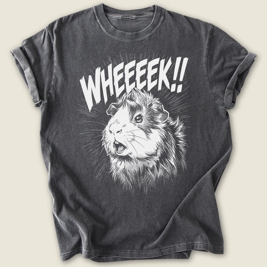 WHEEEEK!! T-shirt-Tee-Pepper-Guinea Pig Culture
