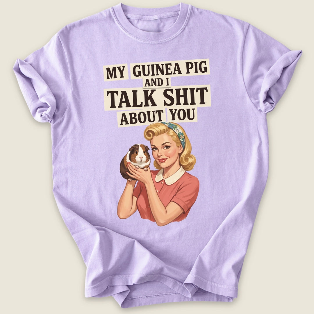 We Talk Sh*t T-shirt-Tee-Orchid-Guinea Pig Culture