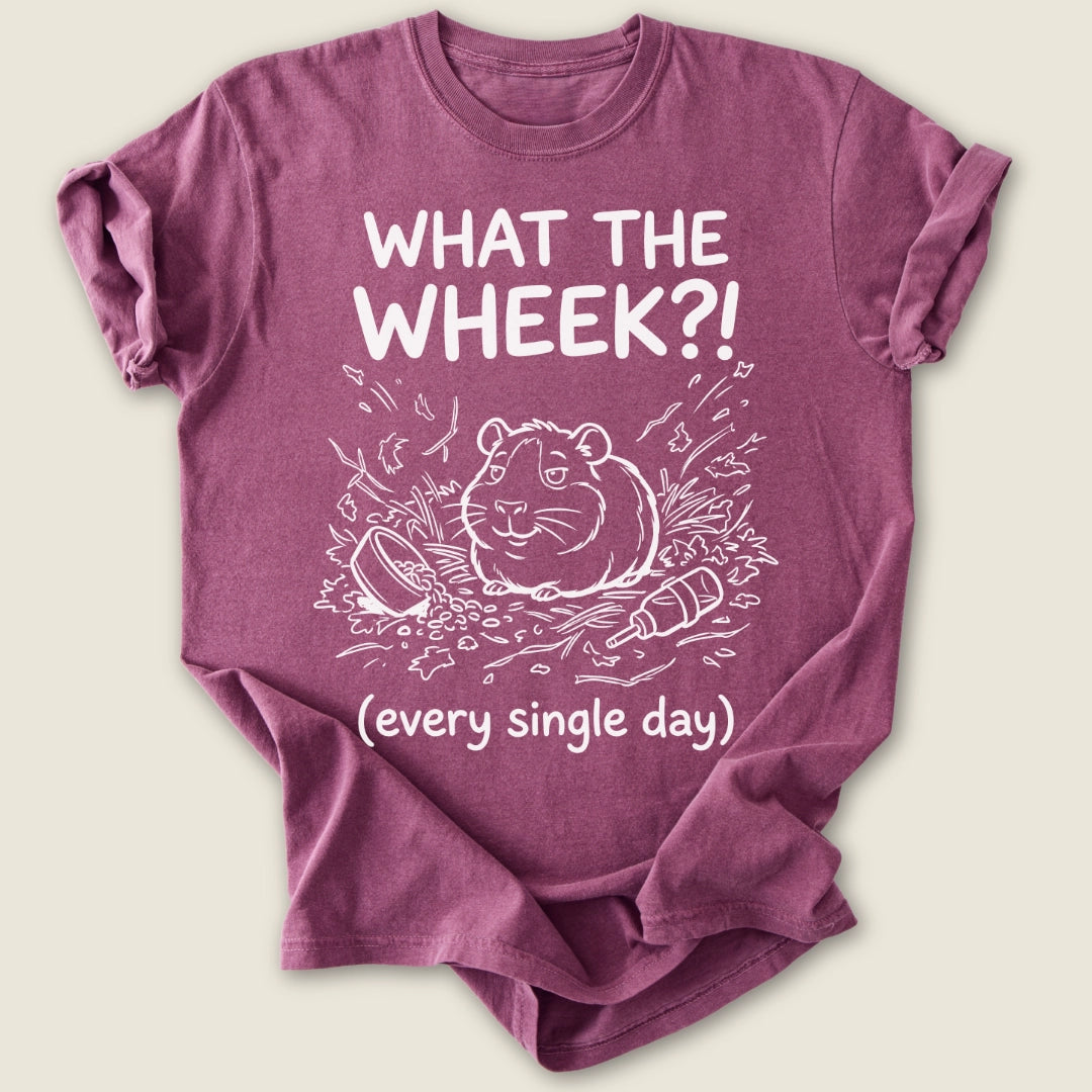 What The Wheek?! T-shirt-Tee-Berry-Guinea Pig Culture