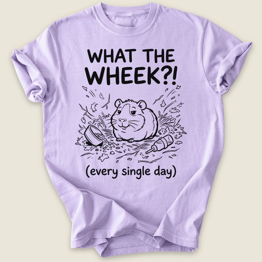 What The Wheek?! T-shirt-Tee-Orchid-Guinea Pig Culture