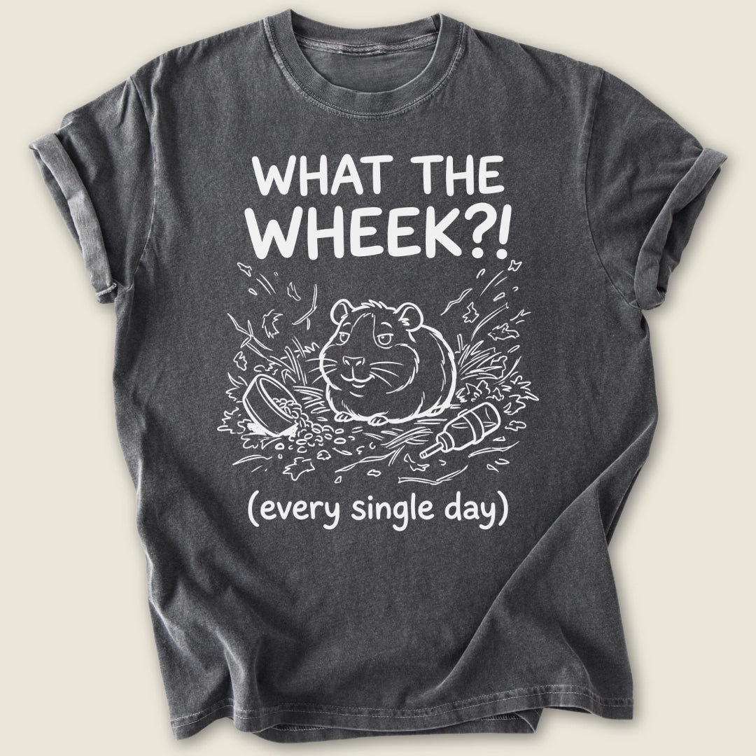 What The Wheek?! T-shirt-Tee-Pepper-Guinea Pig Culture