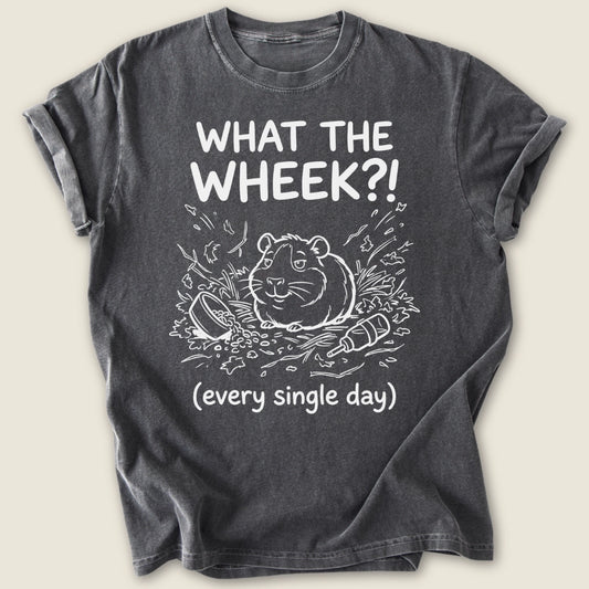 What The Wheek?! T-shirt-Tee-Pepper-Guinea Pig Culture