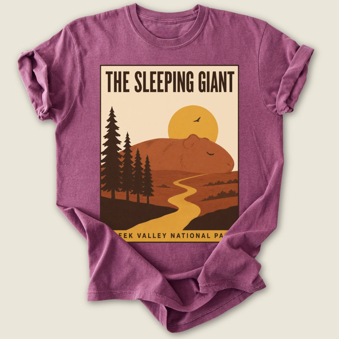 Wheek Valley T-shirt-Tee-Berry-Guinea Pig Culture