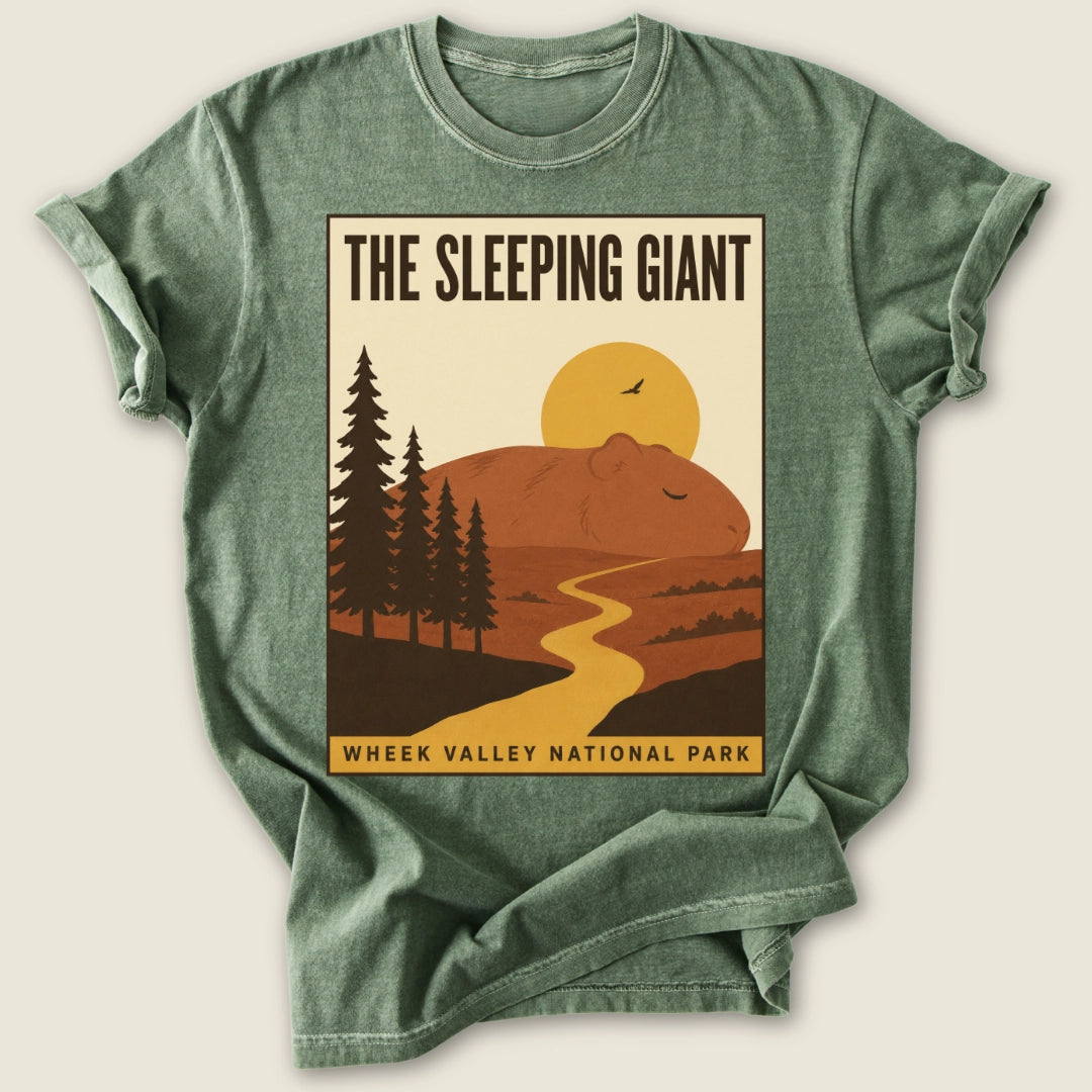 Wheek Valley T-shirt-Tee-Moss-Guinea Pig Culture
