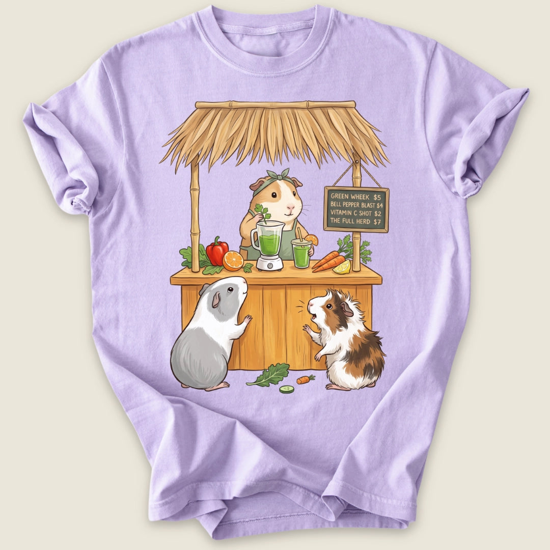 Wheeky's Juice Bar T-shirt-Tee-Orchid-Guinea Pig Culture